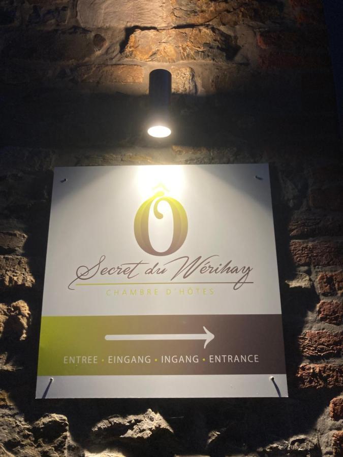 O Secret Du Werihay Bed & Breakfast Spa Eksteriør bilde